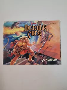 Castlevania III MANUAL SOLO EN NES Envío Gratis en Canadá!! - Imagen 1 de 6