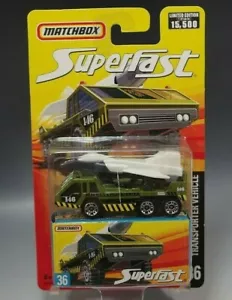 Matchbox #36 2006 vehículo de transporte superfast L.E. NUEVO EN CAJA ESTADO - Imagen 1 de 3