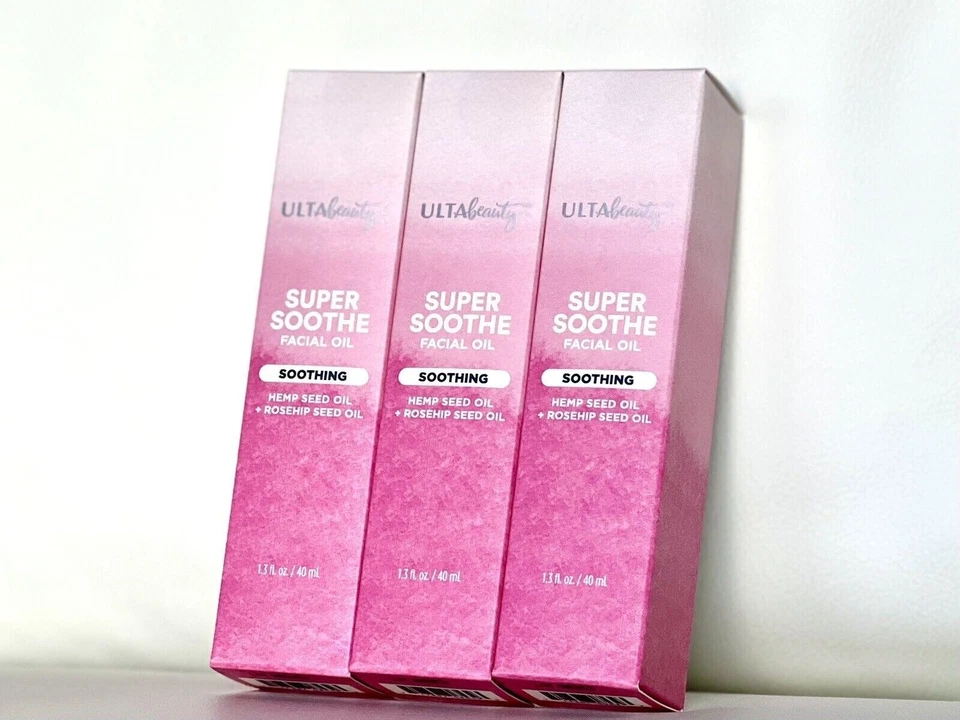 ¡PACK DE 3! Aceite de semilla de cáñamo y rosa mosqueta calmante facial súper calmante Ulta Beauty Foto 1 de 1