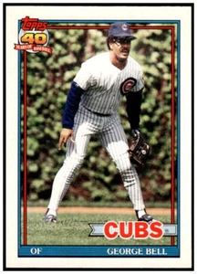 1991 Topps Traded #8T George Bell Near mint or better - Picture 1 of 2