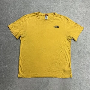 THE NORTH FACE Herren T-Shirt Kurzarm Gr. L Regular Outdoor Logo 25820 Gelb - Bild 1 von 10