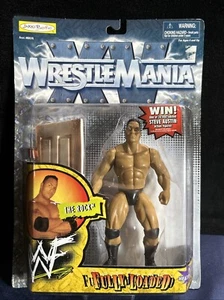 WWF THE ROCK Fully Loaded 1998 WrestleMania XV Action Figure JAKKS Pacific Mint - Picture 1 of 2