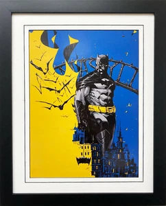 DC "Batman Eternal #16" Cstom Framed & Matted Comic Book Poster Art SCOTT SNYDER - Picture 1 of 4