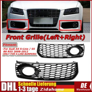 Waben Lüftungsgitter Grill Gitter Nebelscheinwerfer Für Audi A5 S5 B8/RS5 08-12 - Bild 1 von 17