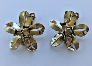 Vintage kleine Ohrstecker CORO Ohrclips - Bild 1 von 10