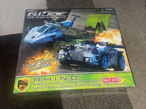 G.I. Joe Rise of Cobra R.H.I.N.O. Rapid Helicopter-Integrated Offense Vehicle - Picture 1 of 6