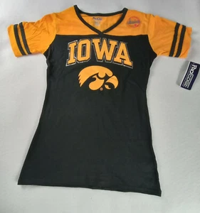 Women's Univ of Iowa Hawkeyes short-sleeve shirt size large 11/13 ladies - Picture 1 of 6