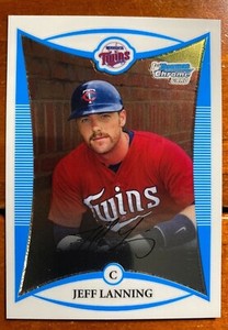 2008 Bowman Chrome Draft Prospects #BDPP4 Jeff Lanning DP Minnesota Twins