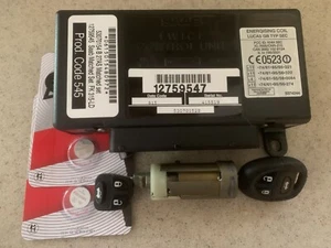 2006 Saab 9-5 Key & TWICE Module 12759547 Lost Key Repair w/ (2) FOBs - Bild 1 von 7
