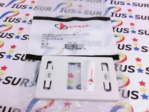 NSOP Siemon MX-FP-S-03-02 Max Single Gang Faceplate 3 Port White MXFPS0302 - Picture 1 of 1