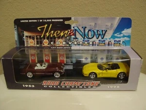 Corvette Road Champs 1953 entonces y ahora 1998 escala 1:43 - Imagen 1 de 2