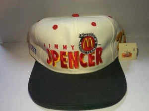 Vintage McDonald’s NASCAR Snapback Hat Jimmy Spencer #27 - Picture 1 of 5