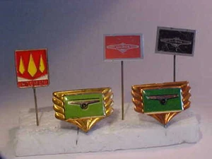 LOTTO 5: Spilla in latta metallo smaltato logo Hillman anni Sessanta  - Foto 1 di 6