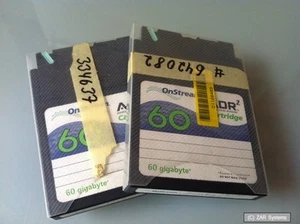 2 x Original ADR2 OnStream Cartridge / Bänder a 60GB, gebraucht - Picture 1 of 1