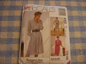 PATRÓN DE MCCALL DE COLECCIÓN - SIN CORTAR, NUNCA USADO - FALTA TALLA 8,10,12 - #4102 - ¡FÁCIL! - Imagen 1 de 2