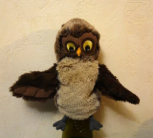 superbe marionnette doudou peluche hibou chouette ikea - Photo 1/2