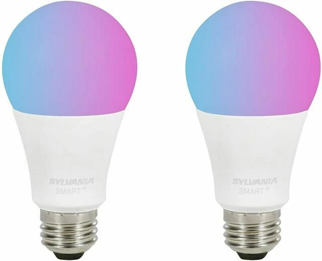 Sylvania Smart+ Bluetooth 60W Equivalent Full Color A19 LED Light Bulb 75627