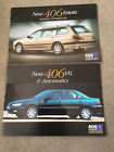 Peugeot 406 V6 & Automatik Broschüren in SEHR gutem Zustand von 1996