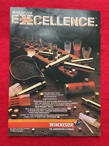 Pubblicità vintage 1983 Winchester Ball stampa polvere ricarica munizioni - Foto 1 di 7