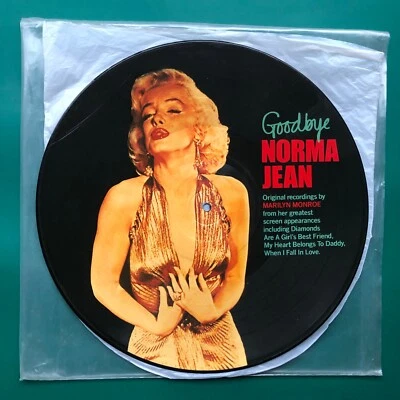 Marilyn Monroe GOODBYE NORMA JEAN Vocal Jazz LP PICTURE DISC River Of No Return - Image 1 of 4