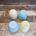 Vtg Tupperware Refrigerator Containers #148 Set of 4 Pastel Colors