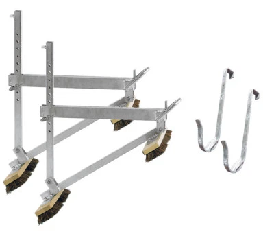 2x Müba Alu-Besengerüst inkl. 2x Dachhaken, Dachständer Dachgerüst Dachbock Bau - Bild 1 von 4