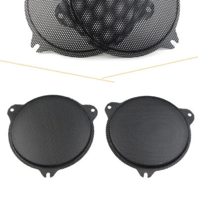 Front Mesh Speaker Grills Black for Harley Davidson Electra Glide 2014-2018 2pcs - Imagem 1 de 4
