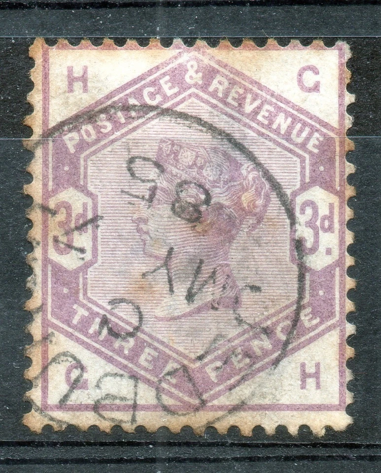 GB QV 3d lilac SG 191 fine used & full perfs, cat £100+ - Image 1 of 1