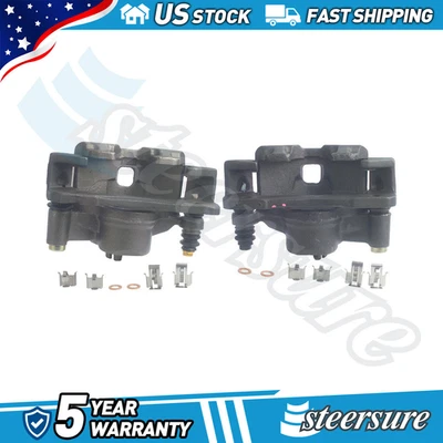 2X Front Brake Calipers Cardone Reman For For Honda Civic 1990-2000 - Image 1 of 2