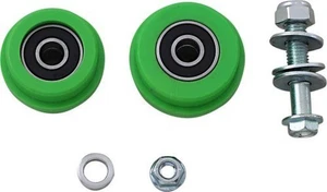 T.M. Designworks PowerLip Chain Roller Kit - Green Motorcycle Dirt ZDK-KX5-GR - Picture 1 of 3