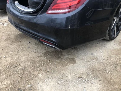 2015 2016 MERCEDES BENZ S550 Rear Bumper Assembly 183 Black W222 Standard 924713 - Image 1 of 4