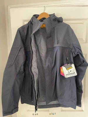 Under Armour Tactical ColdGear Infrared Hardshell Jacket 1242061 Navy Blue Large - Image 1 of 4