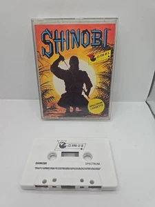 Cassette de juego Shinobi ZX Spectrum 48K 128K probado y funcionando - Imagen 1 de 2