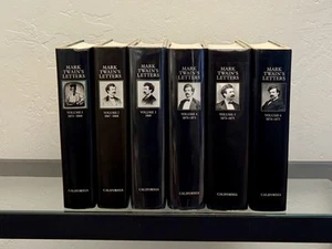 Mark Twain's Letters, Volumes 1-6 HC / DJ 1988-2002 / Set - Imagen 1 de 18