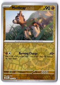Mudbray Reverse Holo Common SV10: Destined Rivals 107/182 casi nuevo - Imagen 1 de 2