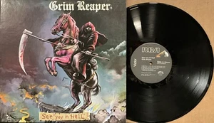 Grim Reaper - See You In Hell LP 1984 RCA Victor – NFL1-8038 VG+/VG+ - Picture 1 of 5