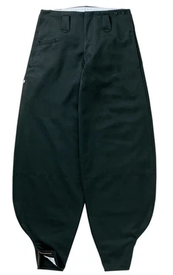 TORAICHI Slim Fit Super Long Tobi Men Workwear Pants Japan 3920-448 Black - Image 1 of 2