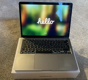 13 inch Apple M1 MacBook Air 2020 16GB RAM 512GB SSD Space Grey A2337 - Afbeelding 1 van 8