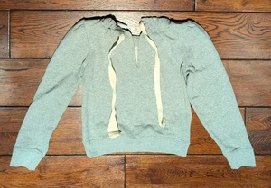 Felpa donna G. Label by Goop grigio erica con coulisse taglia S - Foto 1 di 17