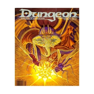 TSR Dungeon Mag #15 "4 AD&D, 1 D&D y 1 aventura oriental" Mag en muy buena condición - Imagen 1 de 1