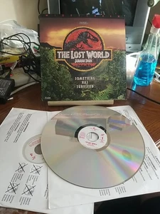 Jurassic Park The Lost World Laserdisc 43310 Widescreen LD WS Jeff Goldblum Moor - Picture 1 of 2