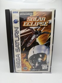 Solar Eclipse (Sega Saturn, 1995) CIB Complete In Box /w Registration Card