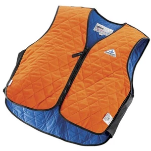 HyperKewl Evaporative Cooling Vest - Sport - Hi-Viz Orange - Fire Retardant - Picture 1 of 2