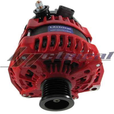 HIGH OUTPUT 300 AMP RED ALTERNATOR 6 PHASE HAIRPIN FOR GMC SIERRA HUMMER H2 HD - Image 1 of 4