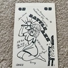 Vintage CB Ham Radio QSL Postcard Lot #7 mixed hand drawn, silly,15  Cards RARE