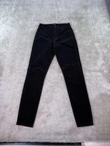 YMI Women’s Corduroy Black Stretch Skinny Jeans Size 3 26 Stretch C462 - Picture 1 of 13