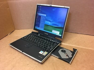 Toshiba Portege M100 PENTIUM M 1.2GHz 256MB RAM 20GB HDD WINDOWS XP WIFI DVD  - Imagem 1 de 4
