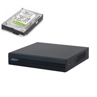 DVR DAHUA VIDEO REGISTRATORE 8 CANALI HDCVI AHD TVI CVBS IP XVR1B08I HD 500GB - Immagine 1 di 4