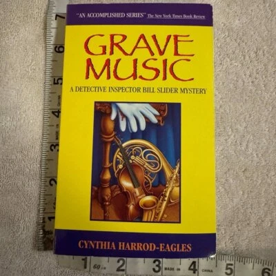 Grave Music by Cynthia Harrod-Eagles Paperback Book Yellow - Image 1 of 4