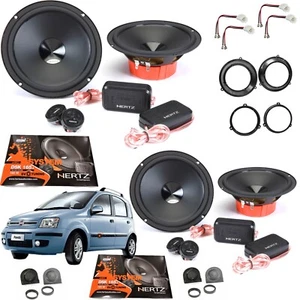 Kit 8 Casse Altoparlanti Hertz DSK165.3 per Fiat Panda 169 dal 2003 + Griglie Tw - Foto 1 di 21